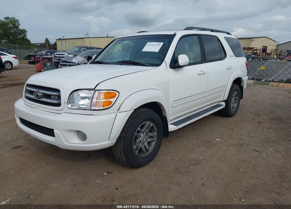 2003 TOYOTA SEQUOIA LIMITED V8 VIN: 5TDBT48A53S173017