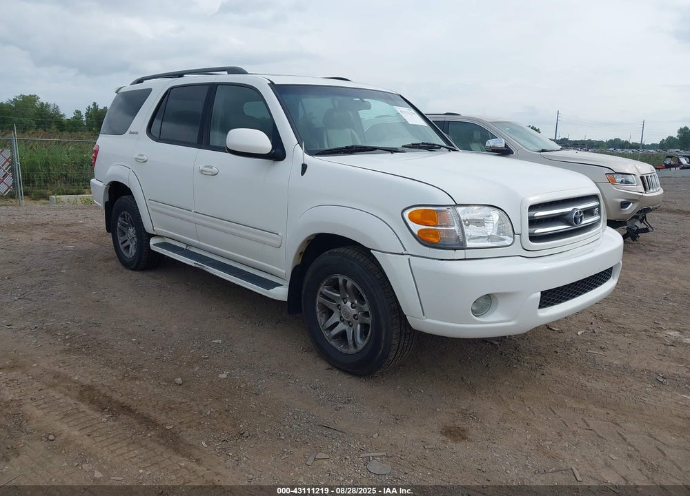 2003 TOYOTA SEQUOIA LIMITED V8 VIN: 5TDBT48A53S173017