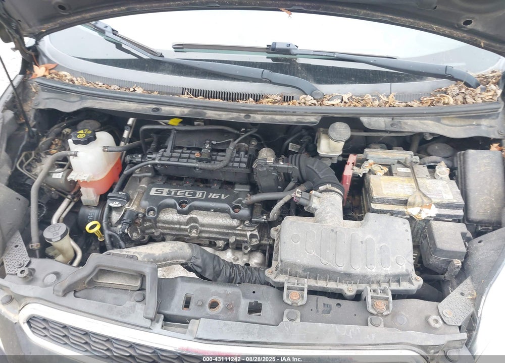 2013 CHEVROLET SPARK LS AUTO VIN: KL8CB6S99DC584126