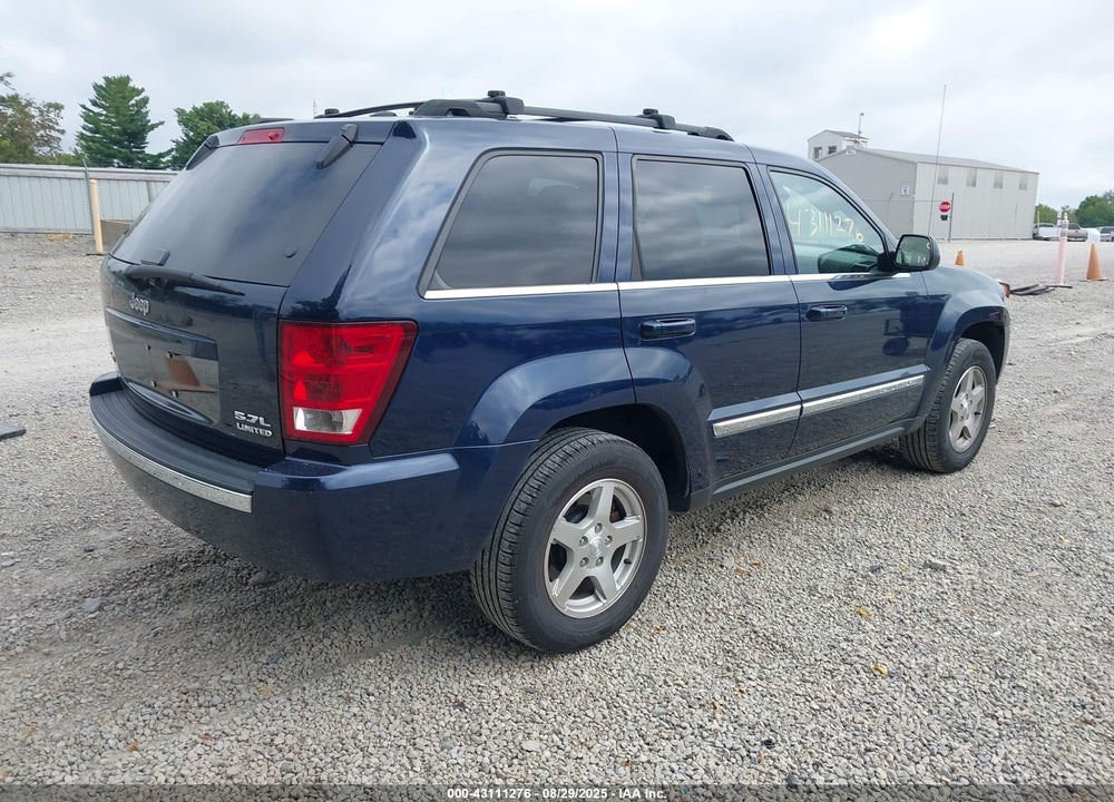 2005 JEEP GRAND CHEROKEE LIMITED VIN: 1J4HR58205C702217