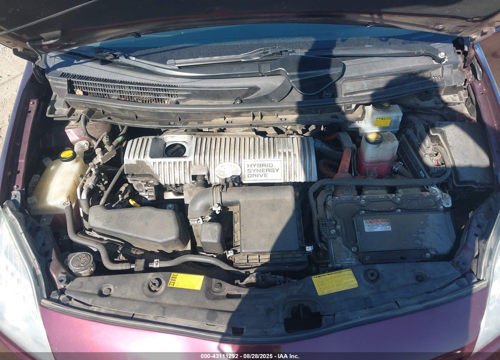 2013 TOYOTA PRIUS VIN: JTDKN3DU7D5581627