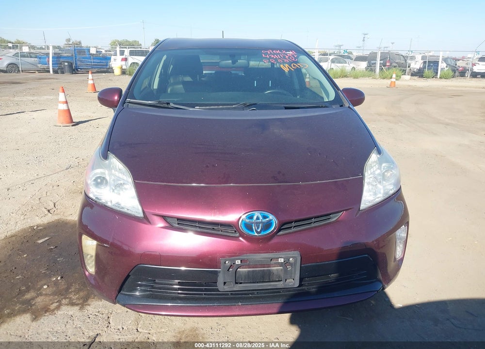 2013 TOYOTA PRIUS VIN: JTDKN3DU7D5581627