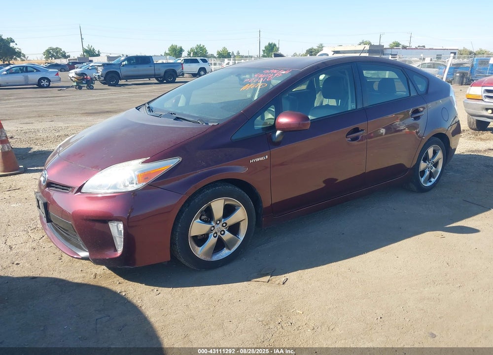 2013 TOYOTA PRIUS VIN: JTDKN3DU7D5581627