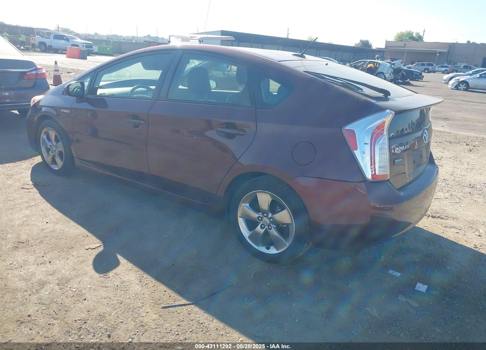 2013 TOYOTA PRIUS VIN: JTDKN3DU7D5581627