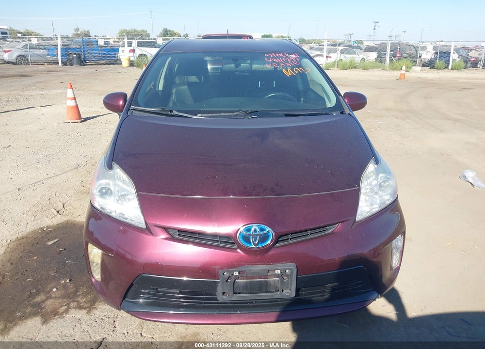 2013 TOYOTA PRIUS VIN: JTDKN3DU7D5581627