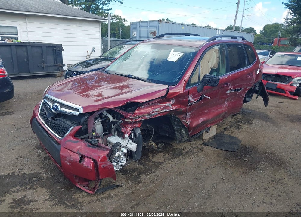 2015 SUBARU FORESTER VIN: JF2SJGDC6FH560202