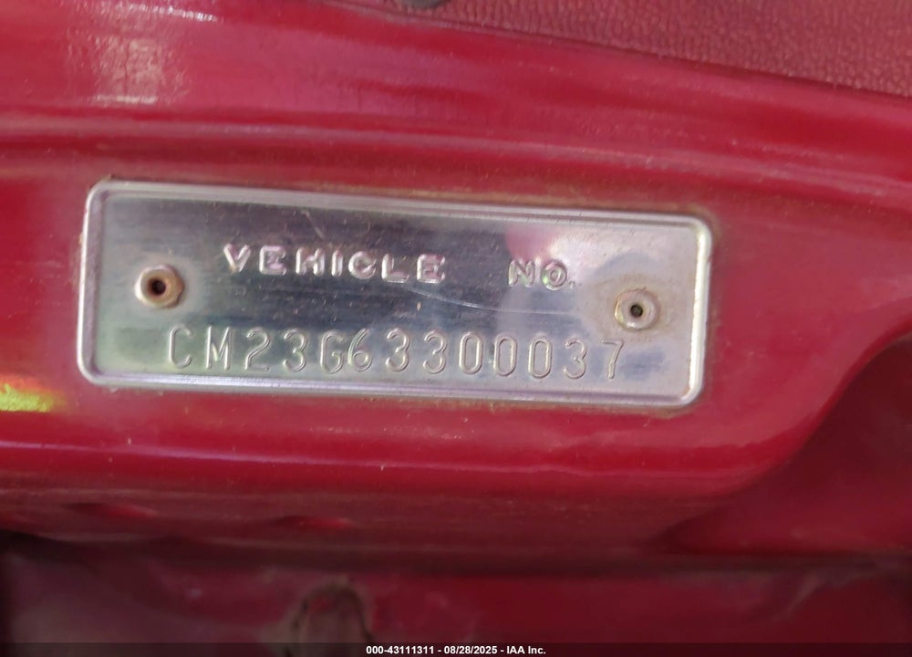 1966 CHRYSLER 300 VIN: CM23G63300037
