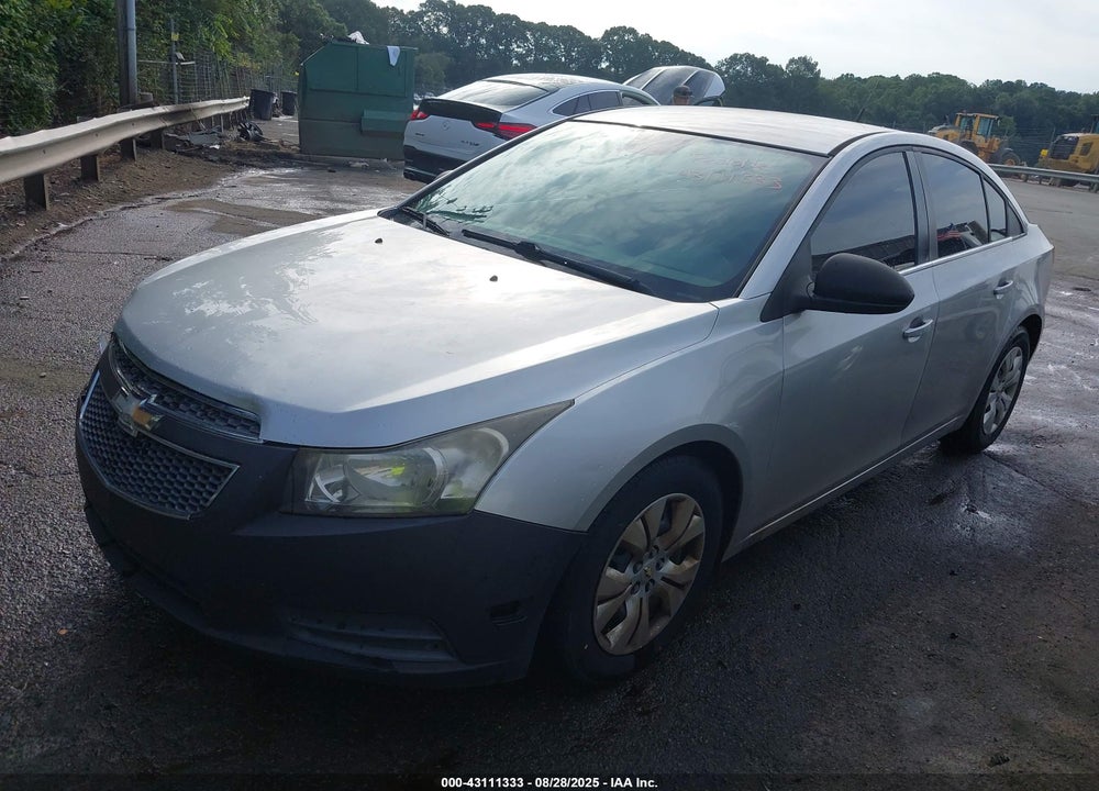 2012 CHEVROLET CRUZE VIN: 1G1PC5SH1C7398314