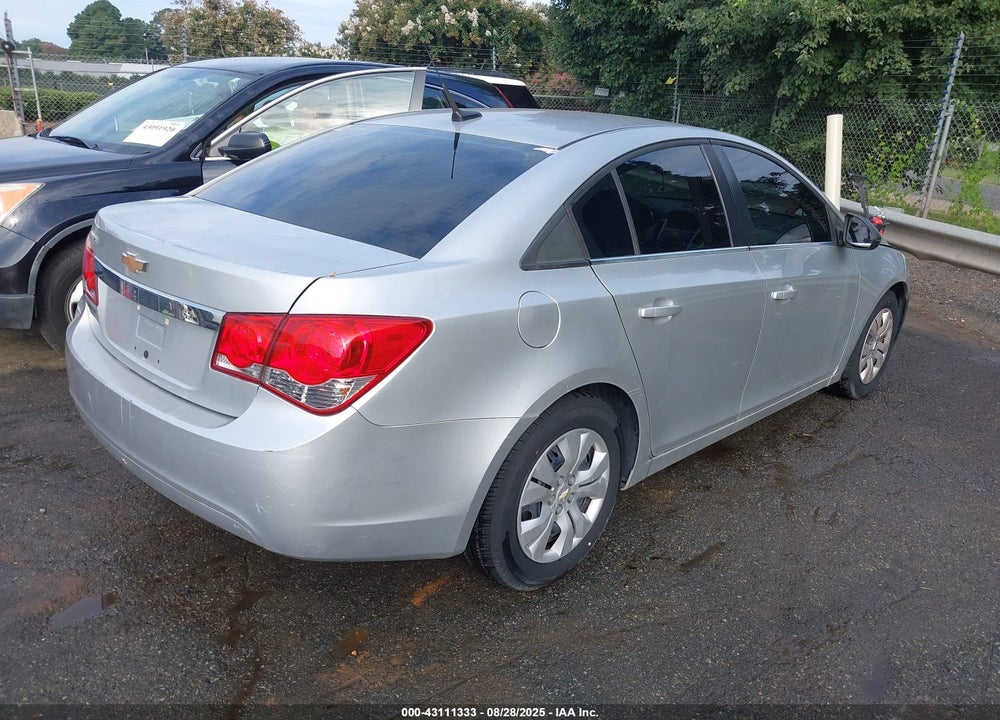 2012 CHEVROLET CRUZE VIN: 1G1PC5SH1C7398314