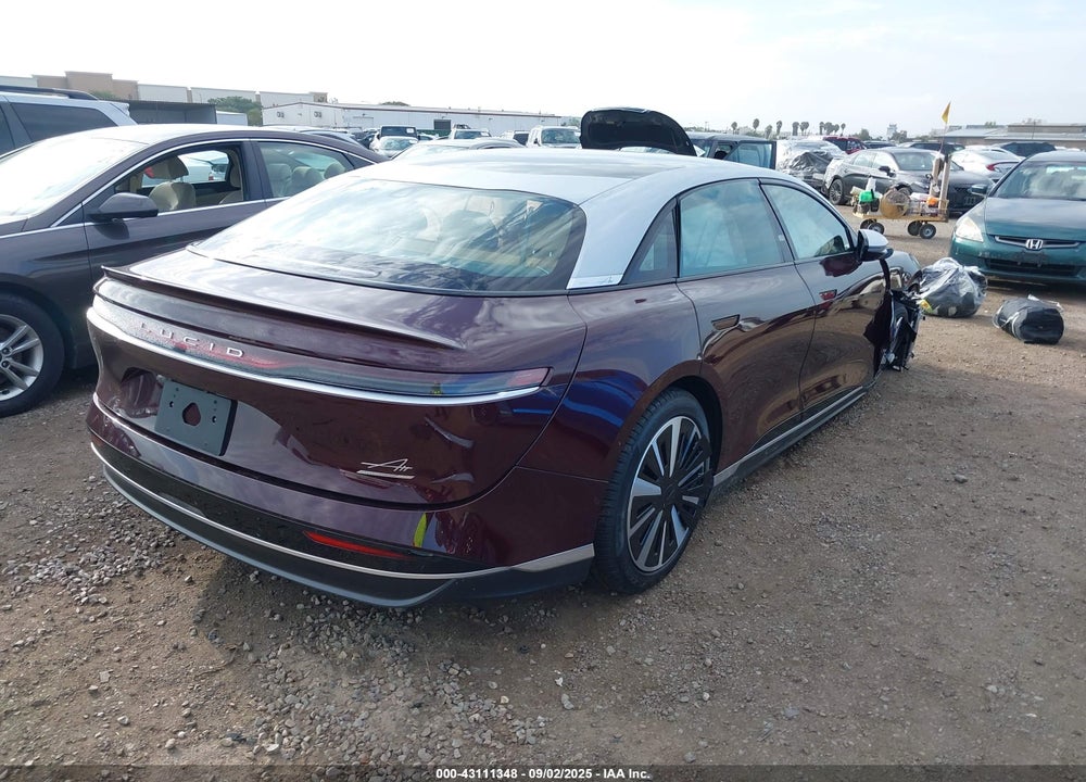 2025 LUCID AIR GRAND TOURING VIN: 50EA1GBA1SA007211