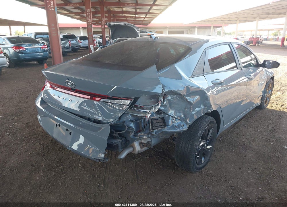 2022 HYUNDAI ELANTRA VIN: KMHLS4AG6NU311907
