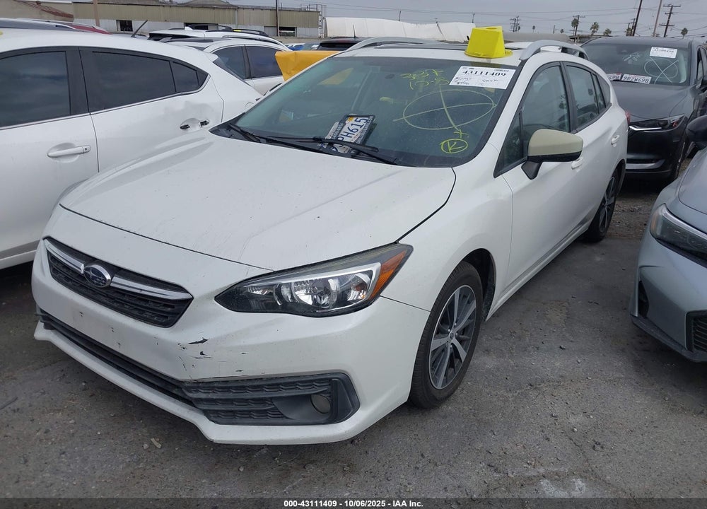2020 SUBARU IMPREZA VIN: 4S3GTAD66L3712896