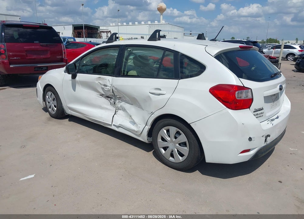 2012 SUBARU IMPREZA VIN: JF1GPAA68CH238418