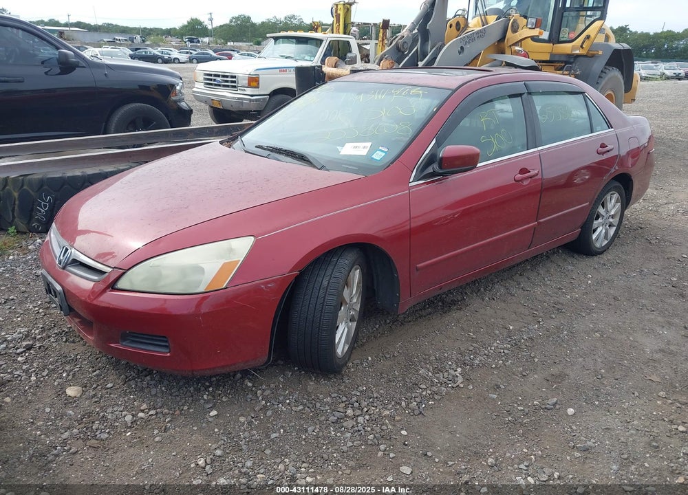 2007 HONDA ACCORD 3.0 EX VIN: 1HGCM66577A058040