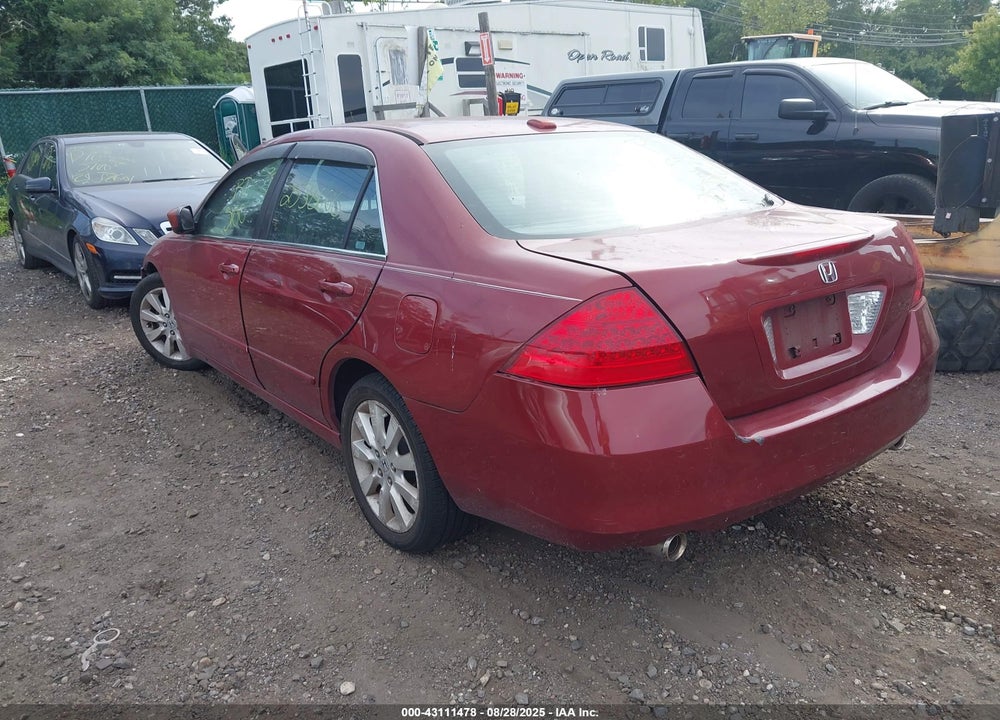 2007 HONDA ACCORD 3.0 EX VIN: 1HGCM66577A058040