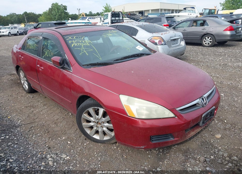 2007 HONDA ACCORD 3.0 EX VIN: 1HGCM66577A058040