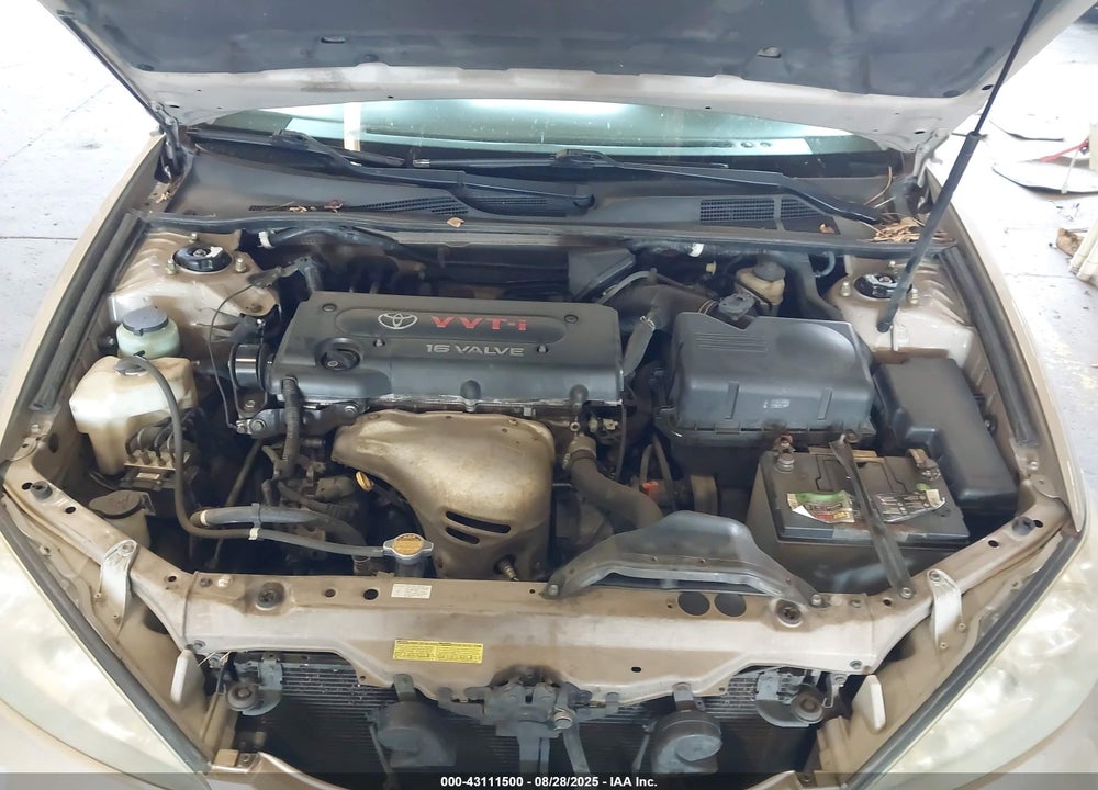 2005 TOYOTA CAMRY LE VIN: 4T1BE32K95U016302