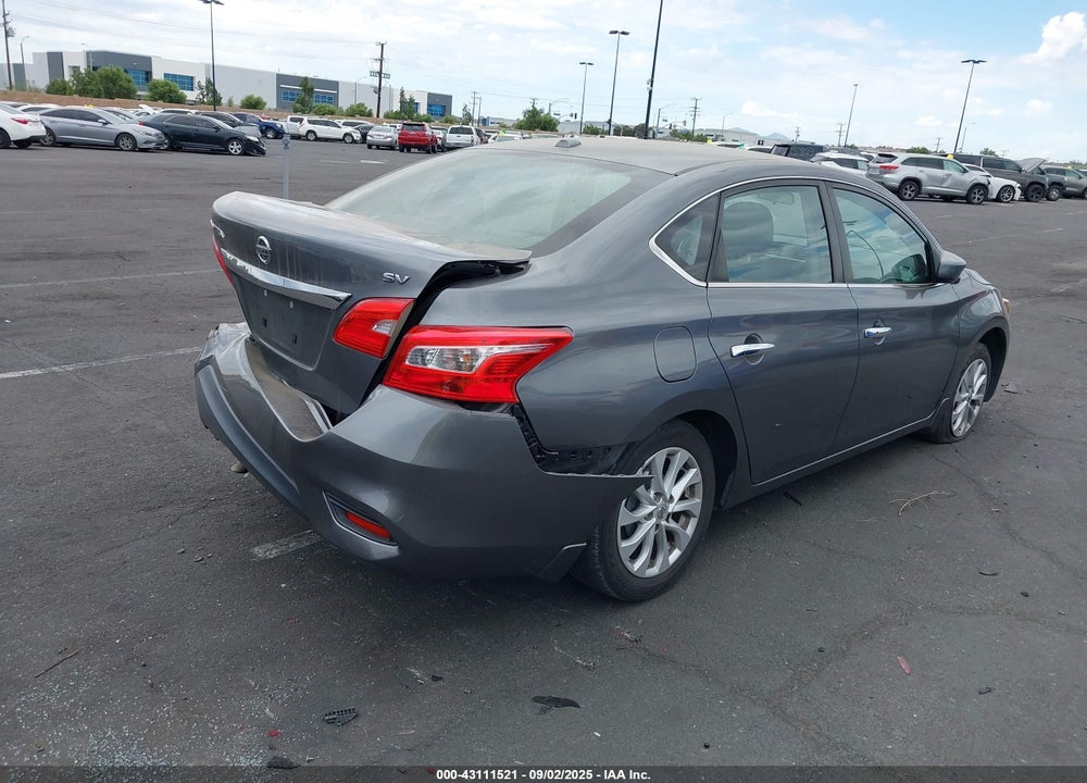 2019 NISSAN SENTRA SV VIN: 3N1AB7AP0KL606734