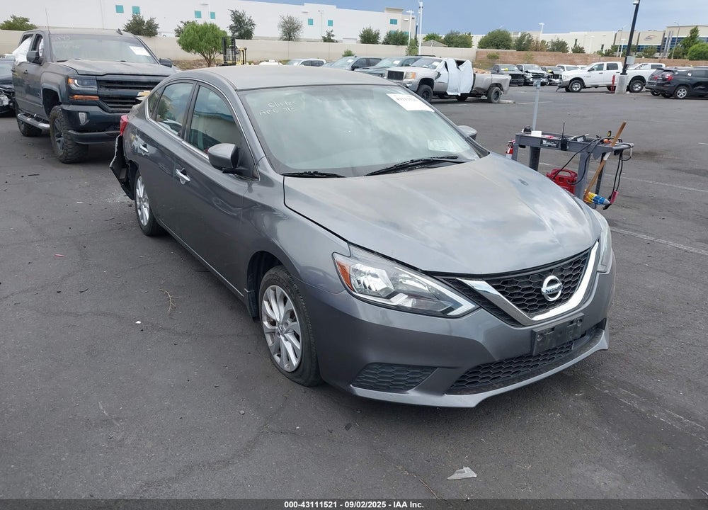 2019 NISSAN SENTRA SV VIN: 3N1AB7AP0KL606734
