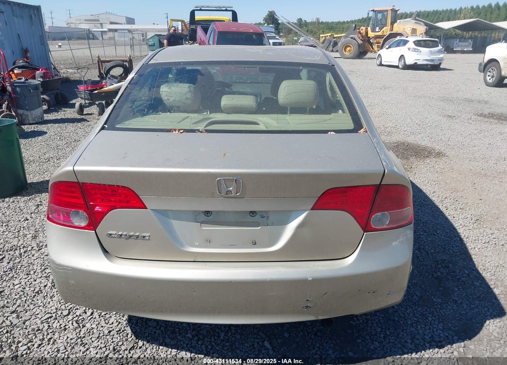 2008 HONDA CIVIC EX VIN: 1HGFA16848L048896