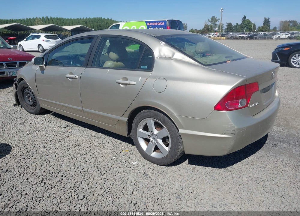 2008 HONDA CIVIC EX VIN: 1HGFA16848L048896