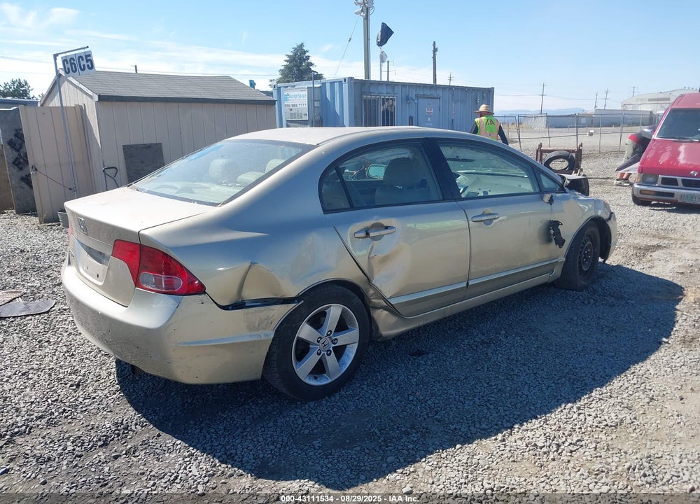 2008 HONDA CIVIC EX VIN: 1HGFA16848L048896