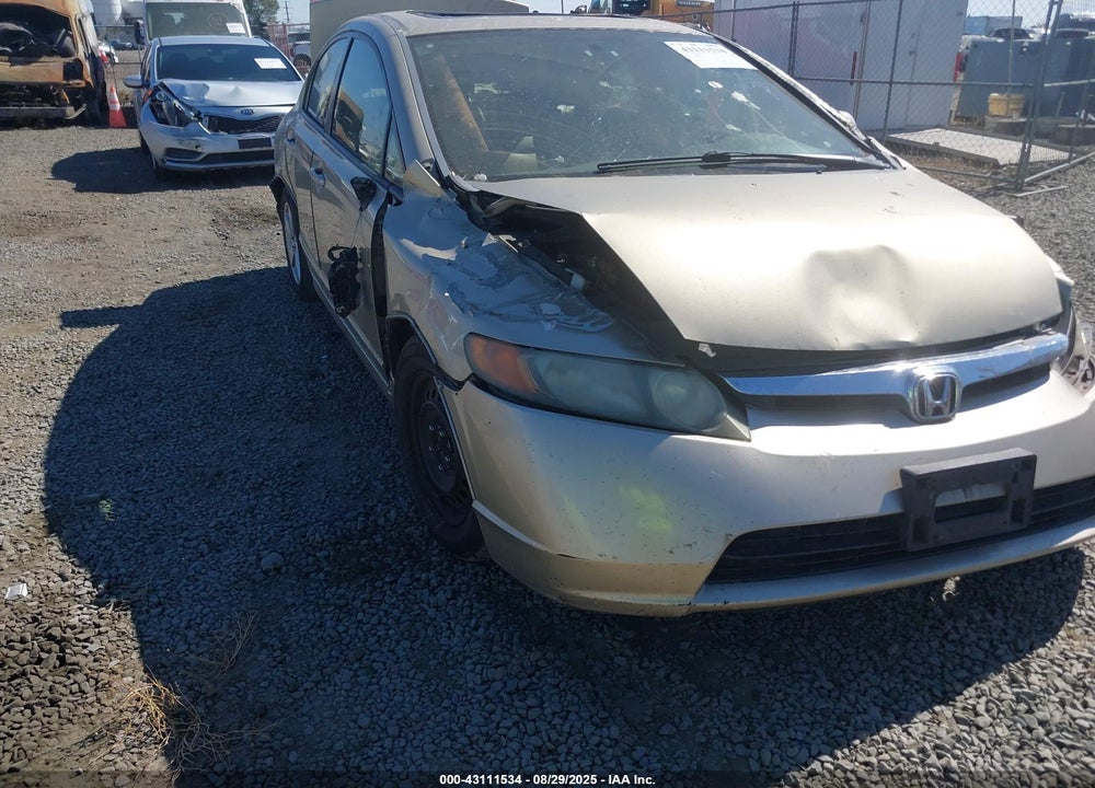 2008 HONDA CIVIC EX VIN: 1HGFA16848L048896