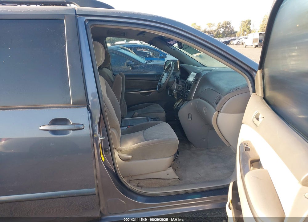 2007 TOYOTA SIENNA LE VIN: 5TDZK23C57S080387