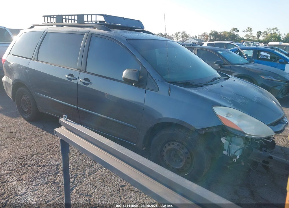 2007 TOYOTA SIENNA LE VIN: 5TDZK23C57S080387