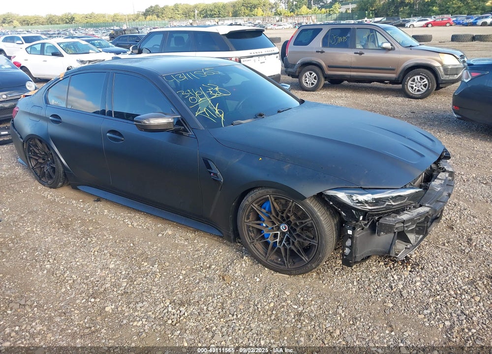 2022 BMW M3 COMPETITION XDRIVE VIN: WBS43AY06NFM20412