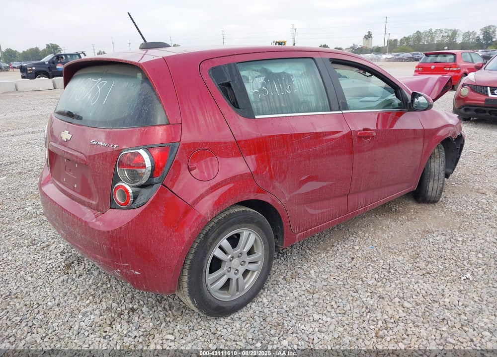 2015 CHEVROLET SONIC VIN: 1G1JC6SH9F4113781