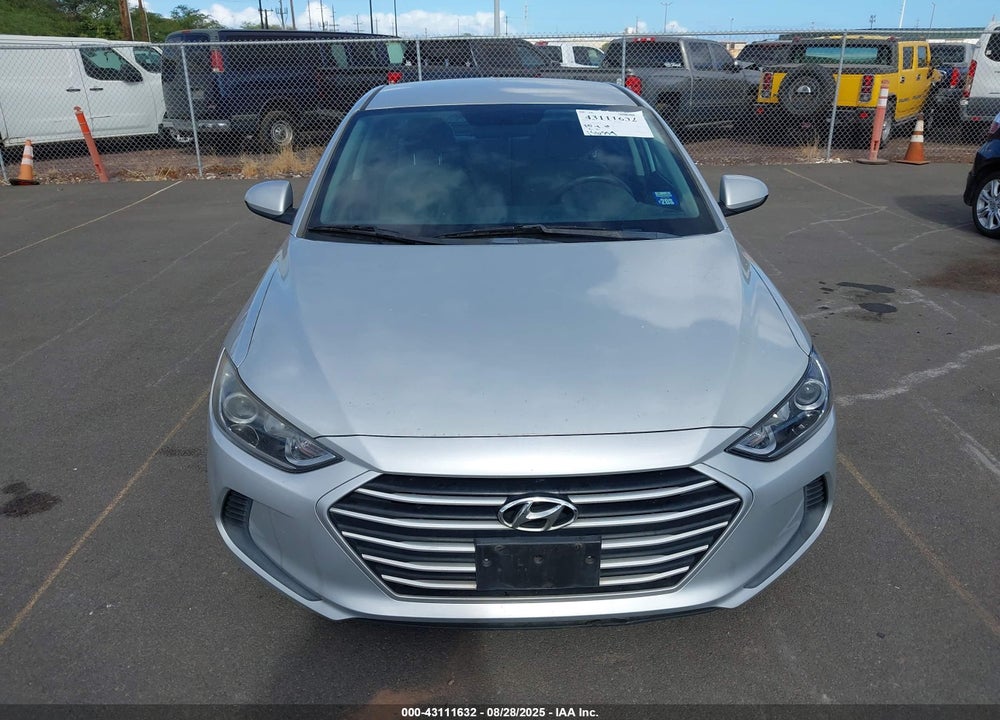 2017 HYUNDAI ELANTRA SE VIN: 5NPD74LF4HH152883