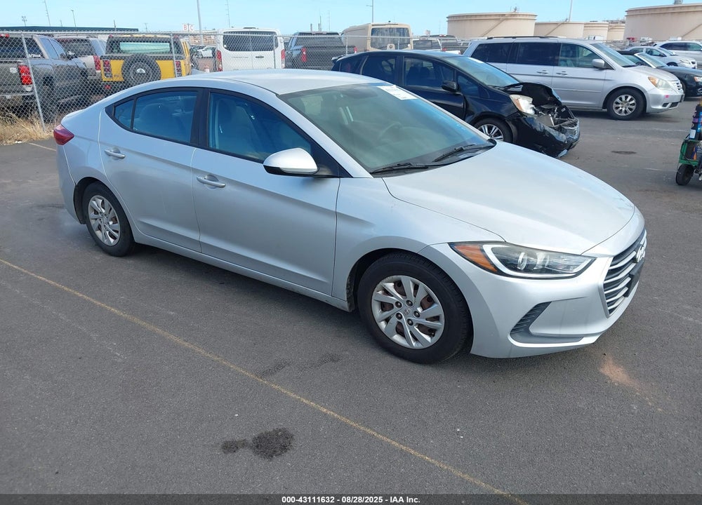 2017 HYUNDAI ELANTRA SE VIN: 5NPD74LF4HH152883