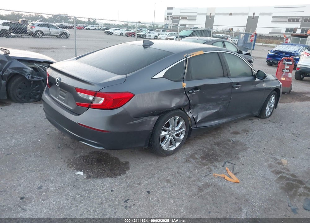2019 HONDA ACCORD LX VIN: 1HGCV1F11KA108114