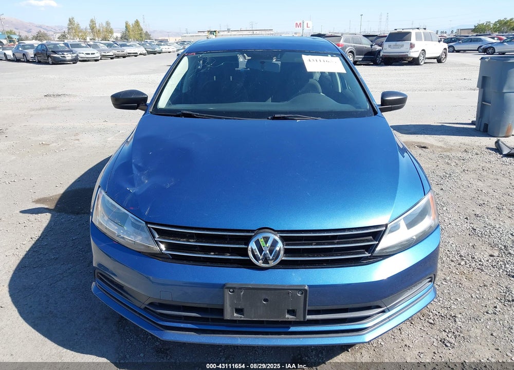 2015 VOLKSWAGEN JETTA 2.0L S VIN: 3VW2K7AJXFM309366