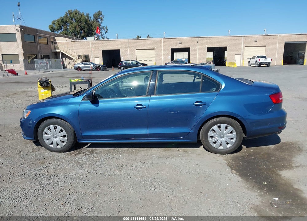 2015 VOLKSWAGEN JETTA 2.0L S VIN: 3VW2K7AJXFM309366