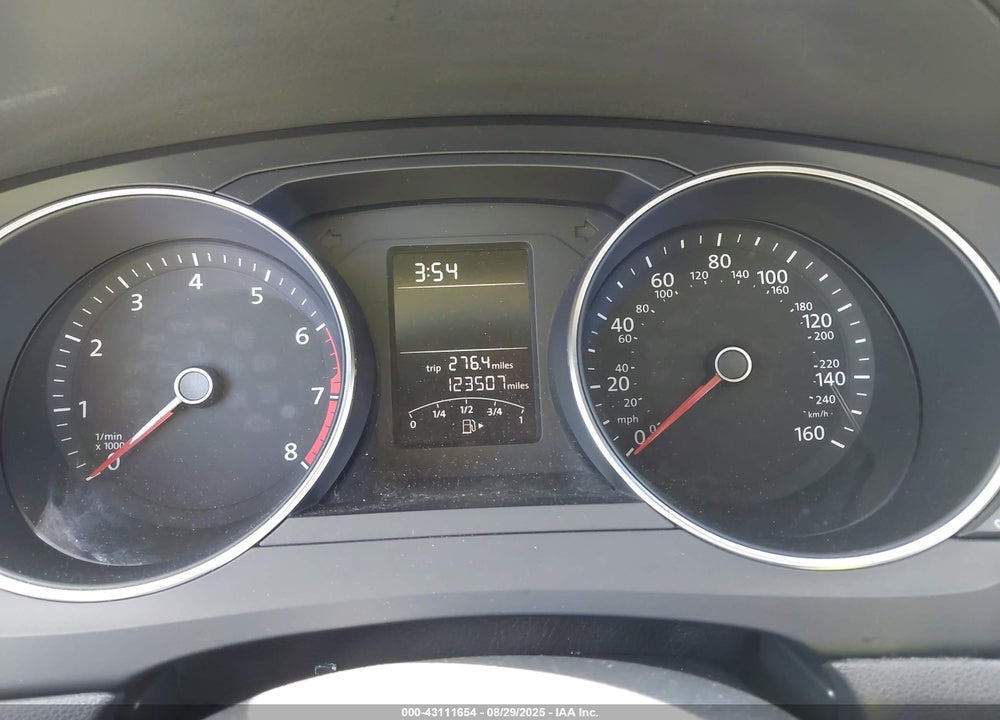 2015 VOLKSWAGEN JETTA 2.0L S VIN: 3VW2K7AJXFM309366