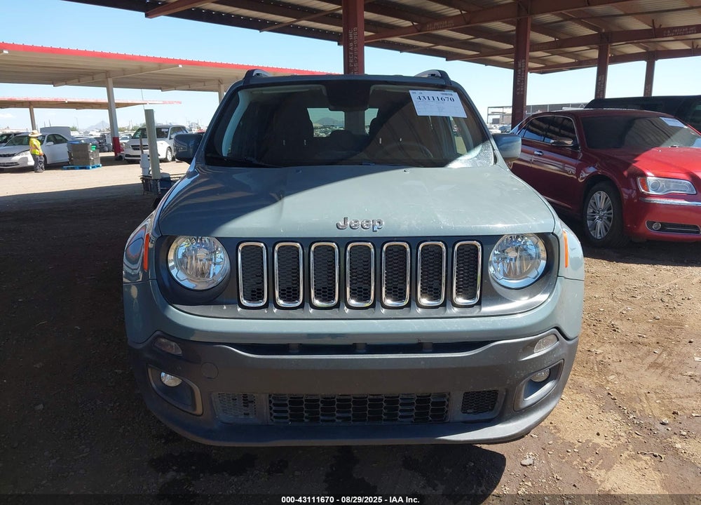 2018 JEEP RENEGADE VIN: ZACCJBBB9JPJ39167
