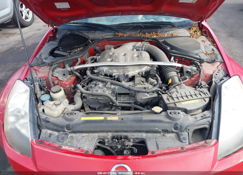 2003 NISSAN 350Z TOURING VIN: JN1AZ34D83T116108