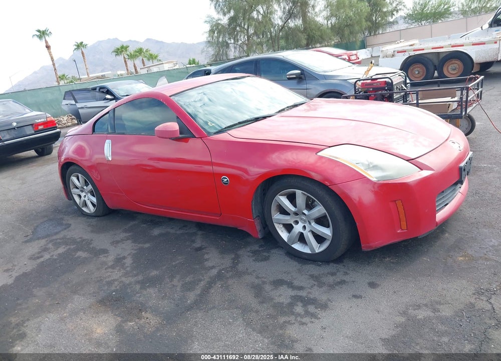 2003 NISSAN 350Z TOURING VIN: JN1AZ34D83T116108