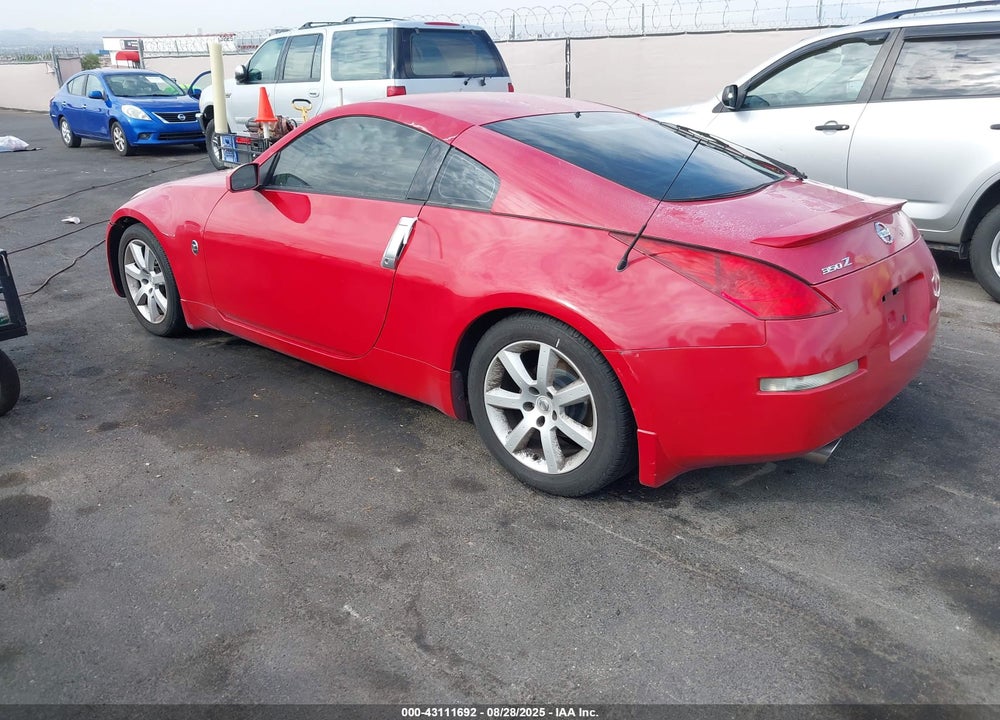 2003 NISSAN 350Z TOURING VIN: JN1AZ34D83T116108