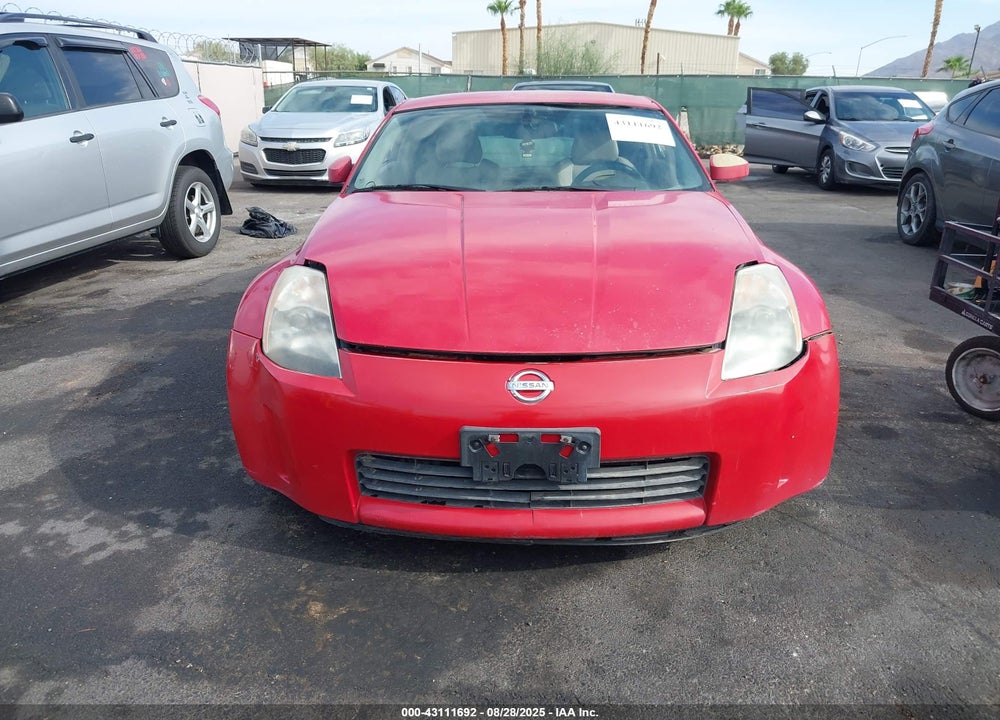 2003 NISSAN 350Z TOURING VIN: JN1AZ34D83T116108