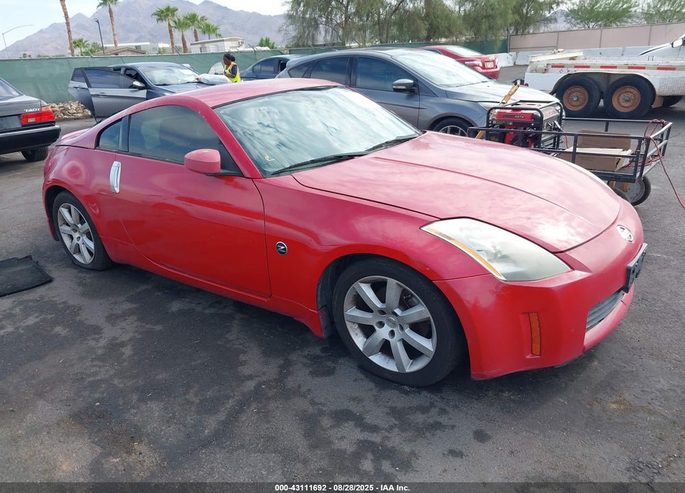 2003 NISSAN 350Z TOURING VIN: JN1AZ34D83T116108