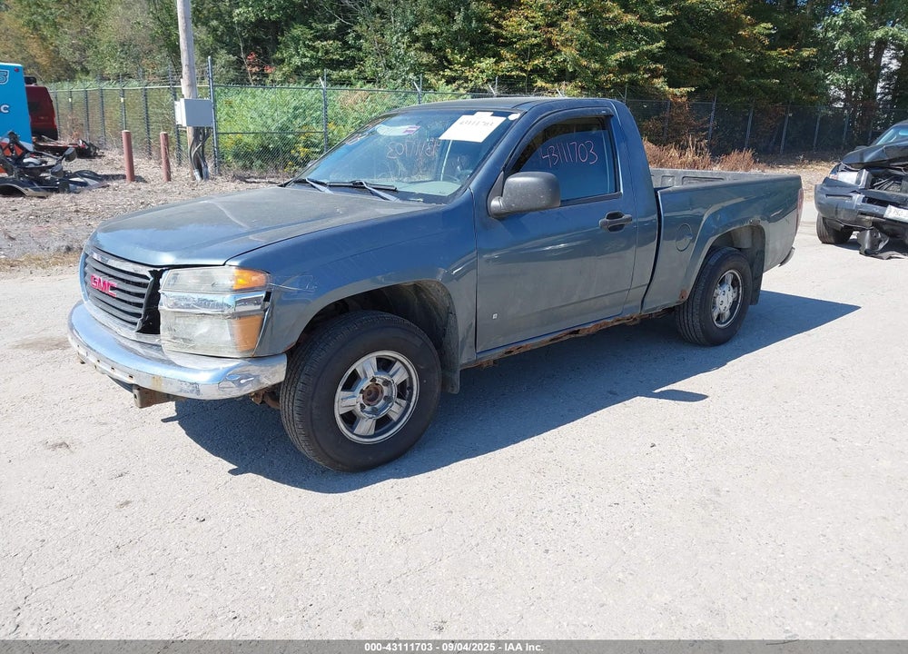 2006 GMC CANYON VIN: 1GTCS148968309814