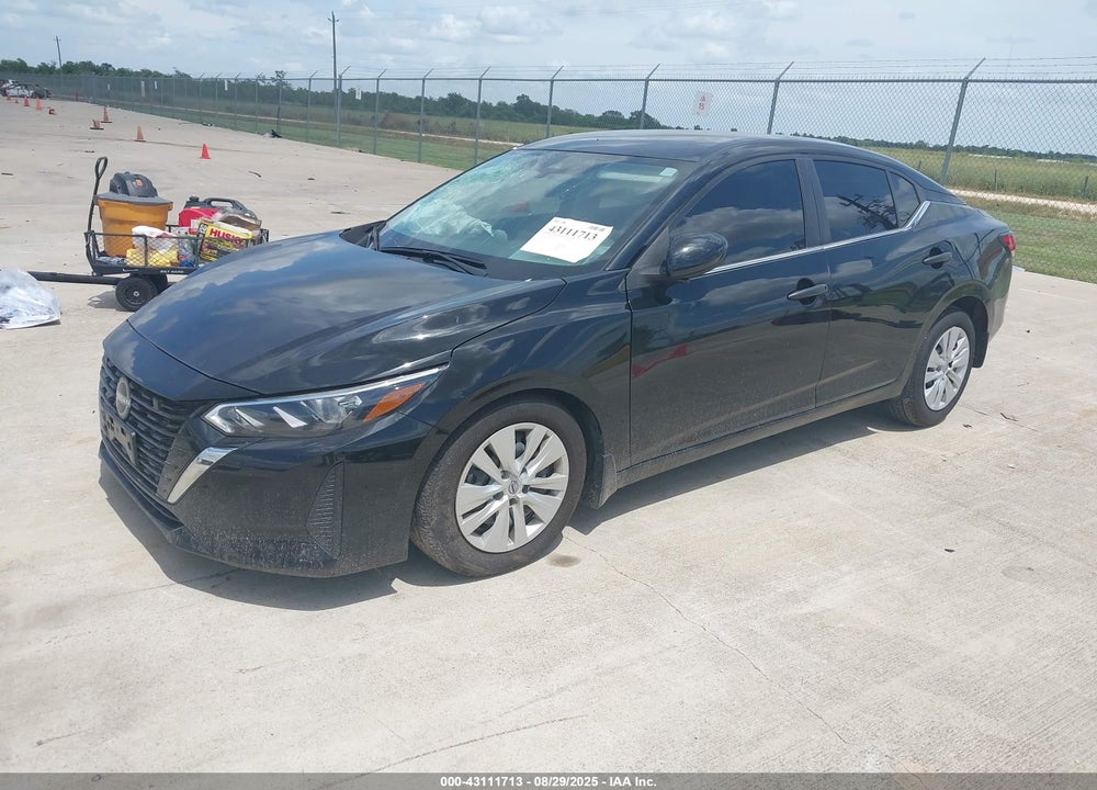 2025 NISSAN SENTRA VIN: 3N1AB8BV0SY243339