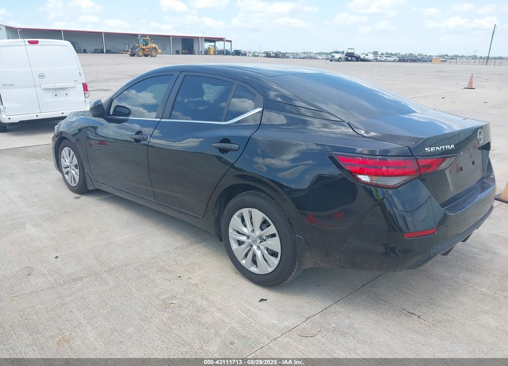 2025 NISSAN SENTRA VIN: 3N1AB8BV0SY243339
