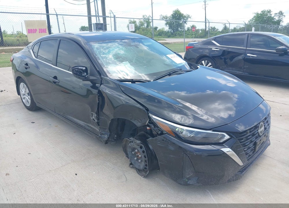 2025 NISSAN SENTRA VIN: 3N1AB8BV0SY243339