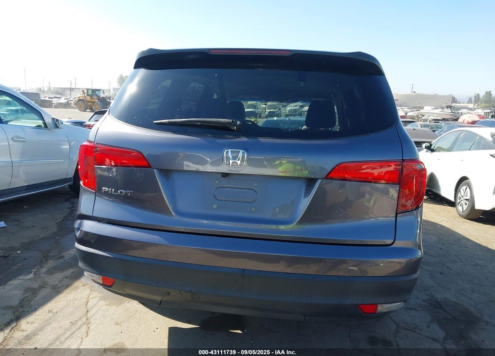 2017 HONDA PILOT VIN: 5FNYF5H19HB002094