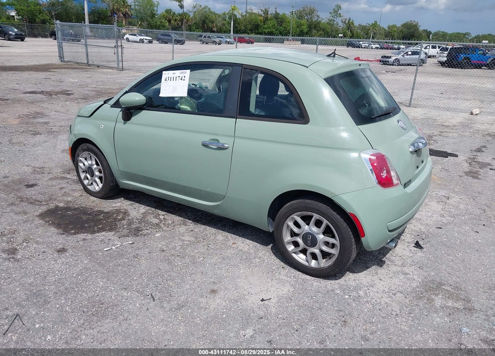 2013 FIAT 500 VIN: 3C3CFFAR1DT534312