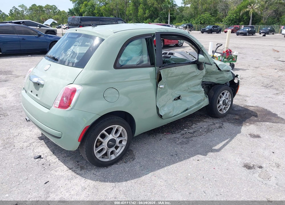 2013 FIAT 500 VIN: 3C3CFFAR1DT534312